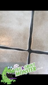 dirty tiled floor grout cleaning service BELFAST