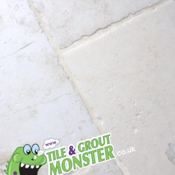 natural stone floor deep cleaned, grout monster belfast