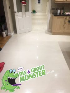 polished porcelain floor colour sealed grout, grout monster