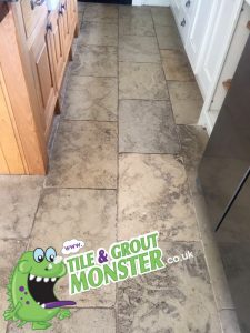 marble stone floor. ANTRIM deep cleaned tile and grout monster belfast